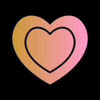 Heart Icon Design vector
