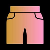 Shorts Icon Design vector
