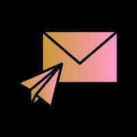 Airmail Icon Design vector