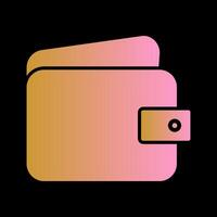 Wallet Icon Design vector