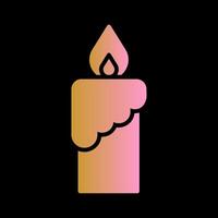Candles Icon Design vector