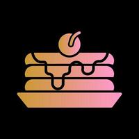 Pancakes Icon Design vector