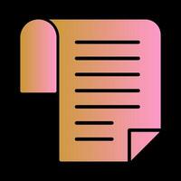 Document Icon Design vector
