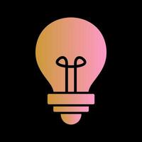 Light Bulb Icon Design vector