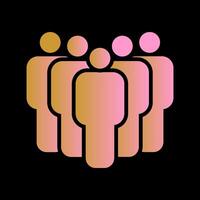 Diversity and Inclusion Icon Design vector