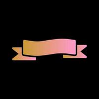 Ribbon Icon Design vector
