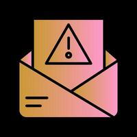 Spam Filter Icon Design vector
