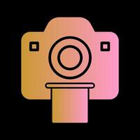 Polaroid Photos Icon Design vector