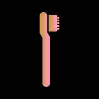 Tiny Toothbrush Icon Design vector