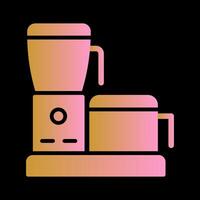 Food Processor Icon Design vector