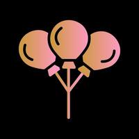 Balloons Icon Design vector