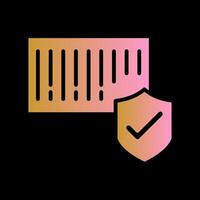 Barcode Access Icon Design vector