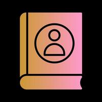 Employee Handbook Icon Design vector