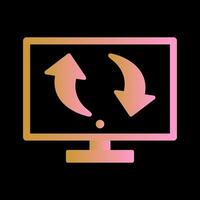 Migrate Icon Design vector