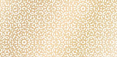 Seamlessly abstract patterned golden color isolate white backgrounds for Decorative wallpapers, knitted fabric textured, fabric printing, birthday invitation covers, wrap paper, covering book elements vector