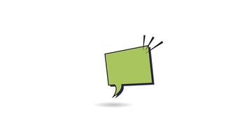 speech bubble with message symbol, Text Box simple message form vector