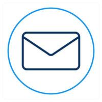 Envelope and mail icon concept vector