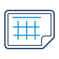 Excel Sheet and file icon concept vector