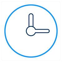 watch and timer icon concept vector