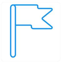 Signpost and map icon concept vector