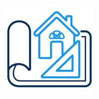 Design House and house icon concept vector