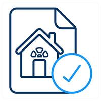 True House and home icon concept vector