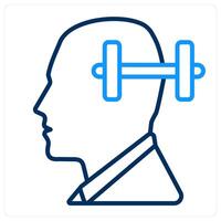 Memory and user icon concept vector
