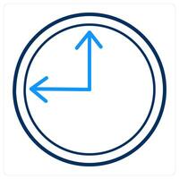 Time and timer icon concept vector