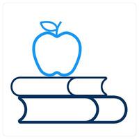 Library and books icon concept vector