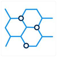 Chemistry and solution icon concept vector