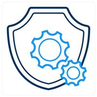 Security Setting and lock icon concept vector