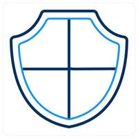 Protection and data icon concept vector