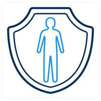 Security and shield icon concept vector