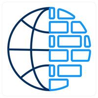 Web and internet icon concept vector