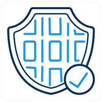 Data Privacy and files icon concept vector