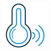 Temperature And Low Icon Concept vector