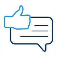 Best Feedback and feedback icon concept vector