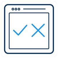 Online Adminsitrator and smiley icon concept vector