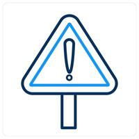 Alert and warning icon concept vector