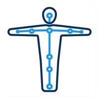 Motion Tracking and innovation icon concept vector