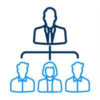 Social Network and connection icon concept vector