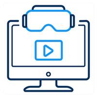 3D and animation icon concept vector