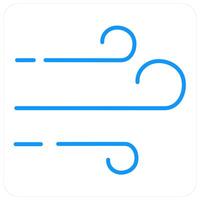 Wind and air icon concept vector