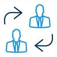 Communication and talking icon concept vector