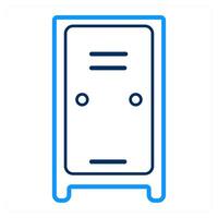 Locker and safe icon concept vector