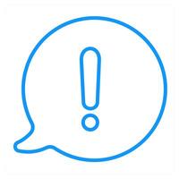 Info and notice icon concept vector