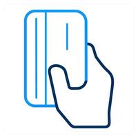Card Payment and money icon concept vector