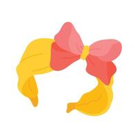 Customizable icon of headband in modern style vector