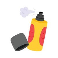 Grab this creatively designed body spray icon in modern style vector