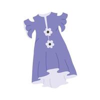 Take a look at this perfect icon of frock in trendy style vector